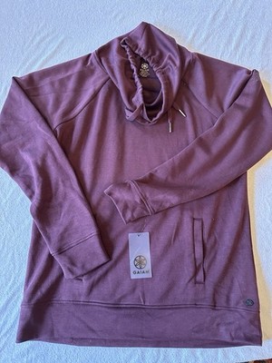 Gaiam Lightweight Marissa Hoodie Sz S Small Purple Long Sleeve NWT