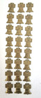 36 Sturdy Liberty Bell Bronze or Brass Tokens — photo 1