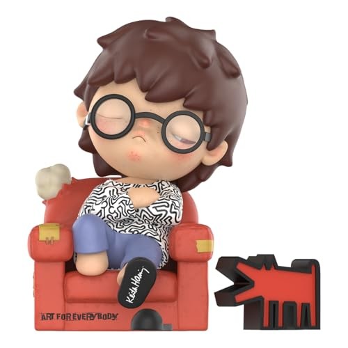 その他 Popmart Hirono x Keith Haring POP MART Hirono x Keith Haring Big SizeSoft Vinyl Original