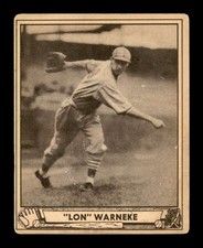 1940 Play Ball #114 Lon Warneke G/VG X3708455