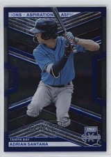 2023 Panini Elite Extra Edition Blue Aspirations 251/349 Adrian Santana #55 1u6