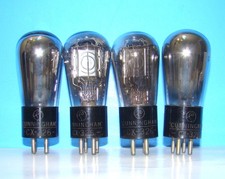 Type CX-326 Cunningham radio audio amplifier vacuum 4 tubes valves Globe 26 226