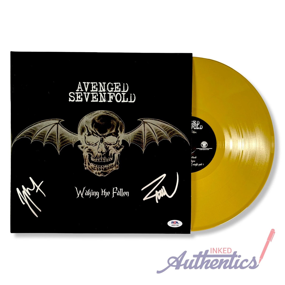 Avenged Sevenfold サイン入り CD Avenged Sevenfold Signed Life Is But A Dream CD 11x14 Framed ACOA