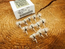 12x FULLING MILL BADGER BI-VIS FLIES (SIZE 14)