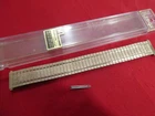 Flex-on Kreisler Expanding Watch Band 18mm Gold Plated New Old Stock Mint
