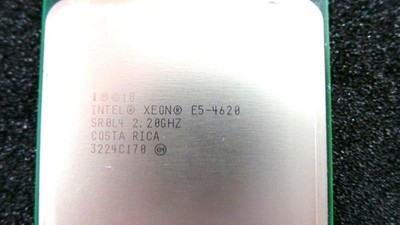 Intel Xeon E5-4620 8 Core 2.2GHz Processor SR0L4 16MB 95W 8C - Fully Tested