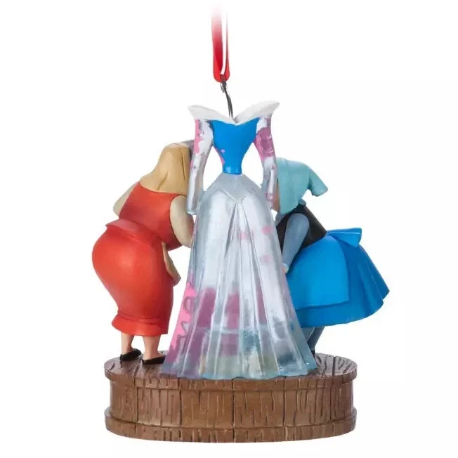 Sleeping Beauty Flora and Merryweather Light Up Living Magic Sketchbook Ornament - Image 2 of 4
