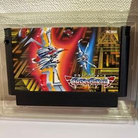 FC Famicom game Crisis Force by KONAMI with box and manual from japan