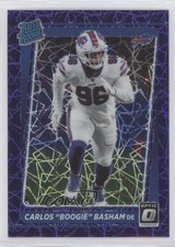 2021 Donruss Optic Rated Rookie Purple Velocity Prizm Carlos Basham Jr #277 0u8k