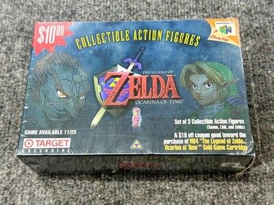 Rare New 1998 Legend of Zelda Ocarina of Time Collectible Action