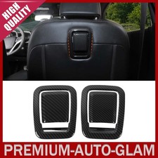 Carbon Fiber Abs Seat Backrest Handle Cover Trim Overlay For 10-15 Chevy Camaro Carbon Fiber Abs Seat Backrest Handle Cover Trim Overlay For 10-15 Chevy Camaro