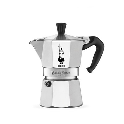 Bialetti Moka Express Espressokocher 6 Tassen Aluminium nicht Induktion Camping