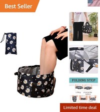 Multi-Functional Waterproof Foot Tub   18L Collapsible Basin for Outdoor Use