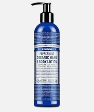 Dr. Bronner's  Hand & Body Lotion Peppermint Organic, 8 fl oz