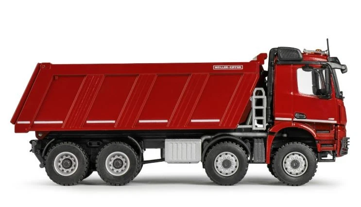 CONRAD, Camion ribaltabile MERCEDES-BENZ Arocs 8x4, Meiller, rosso, 1/50, CO... - Immagine 3 di 4