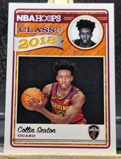 COLLIN SEXTON RC 2018 Panini Hoops #8 CLASS OF 2018 ROOKIE INSERT Cavaliers 