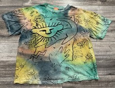 Vintage Disney The Lion King Movie Shirt Adult Large Simba Art Tie Dye Tee 90  s