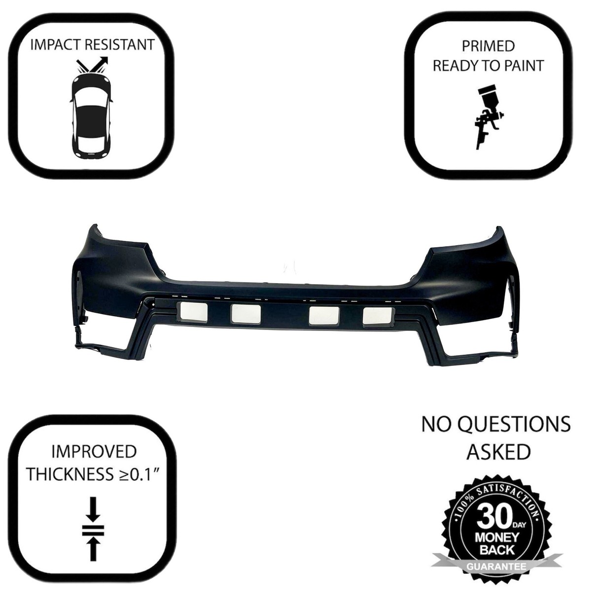 Front Bumper Cover for Honda Ridgline 2021-2023 Primed