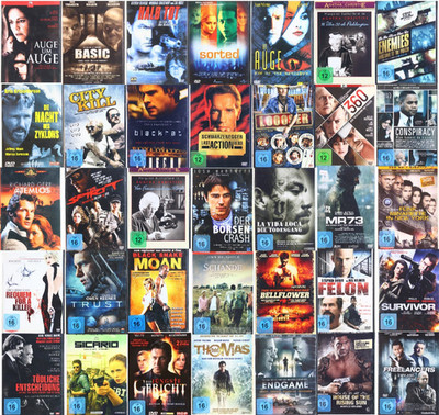 DVD Filme Klassiker Action Thriller Shooter Psycho Sammlung zum Auswählen 4