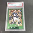 2002 Topps Chrome Tom Brady #100 PSA 8 New England Patriots Base Football Card