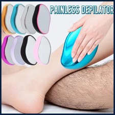 Hot Crystal Physical Hair Removal Eraser Glass Hair Remover Painless Epilator
