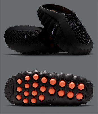 Nike Mind 001 Slipper Slide Men's Pregame Mules - Black / Brand