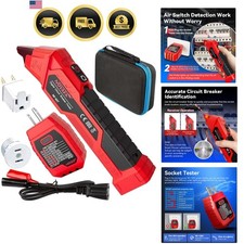 Strumento di ricerca interruttore con accessori GFCI Outlet Tester 90-120V AC