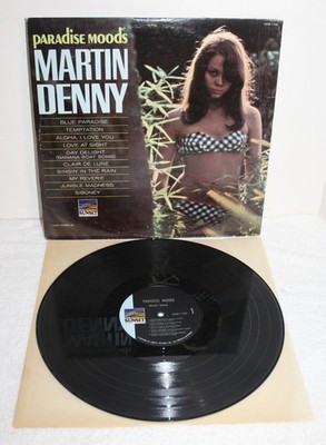 Martin Denny Paradise Moods ~ 1966 Sunset SUM-1102 Used MONO LP VG Cheesecake