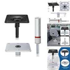 CLLOMAGY Boat Seat Pedestal Base Mount Kit 3/4" Boat Seat Mount Pin Pedestal Kit