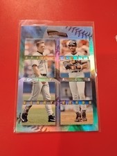 1996 Pinnacle Aficionado Rivals Jeff Bagwell & Barry Bonds #14