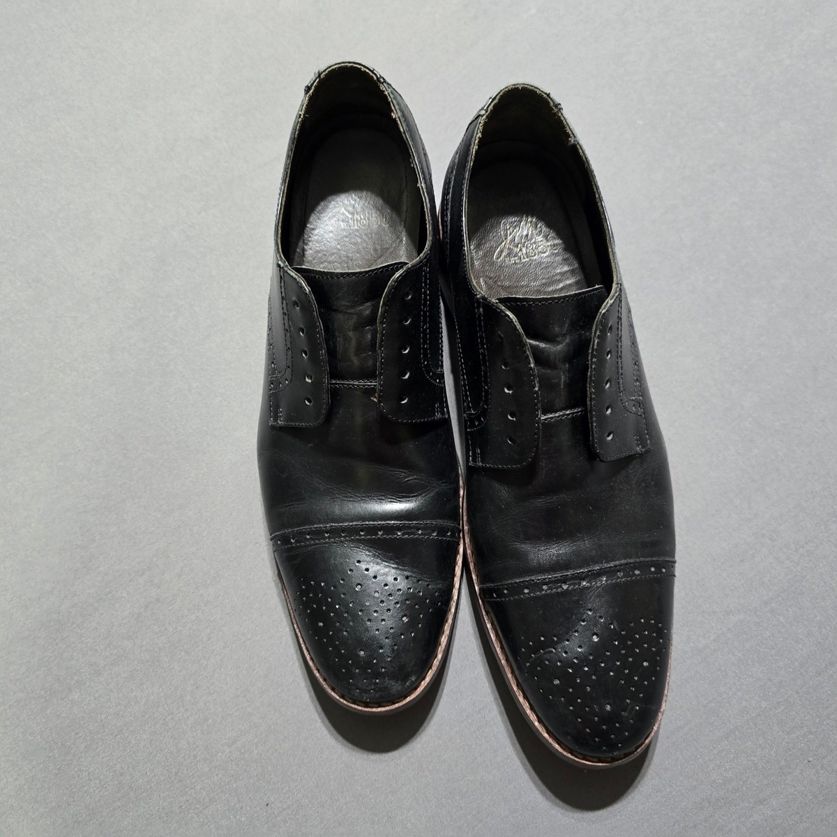 J and M Leather Wingtip Oxford Shoes Jonas Men main image 4