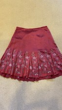 Marks  Spencer Vintage Pleated Skirt Size 10