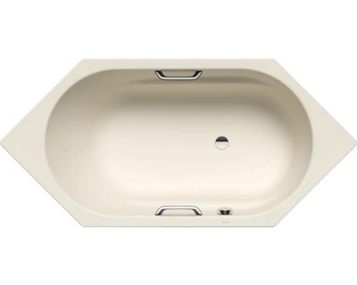 Badewanne KALDEWEI VAIO 6 STAR 959 90 x 190 cm mit Griffbohrungen warm beige 20 