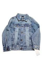 Oshkosh B'gosh Collared Button Down Denim Jacket Nwt Size 7