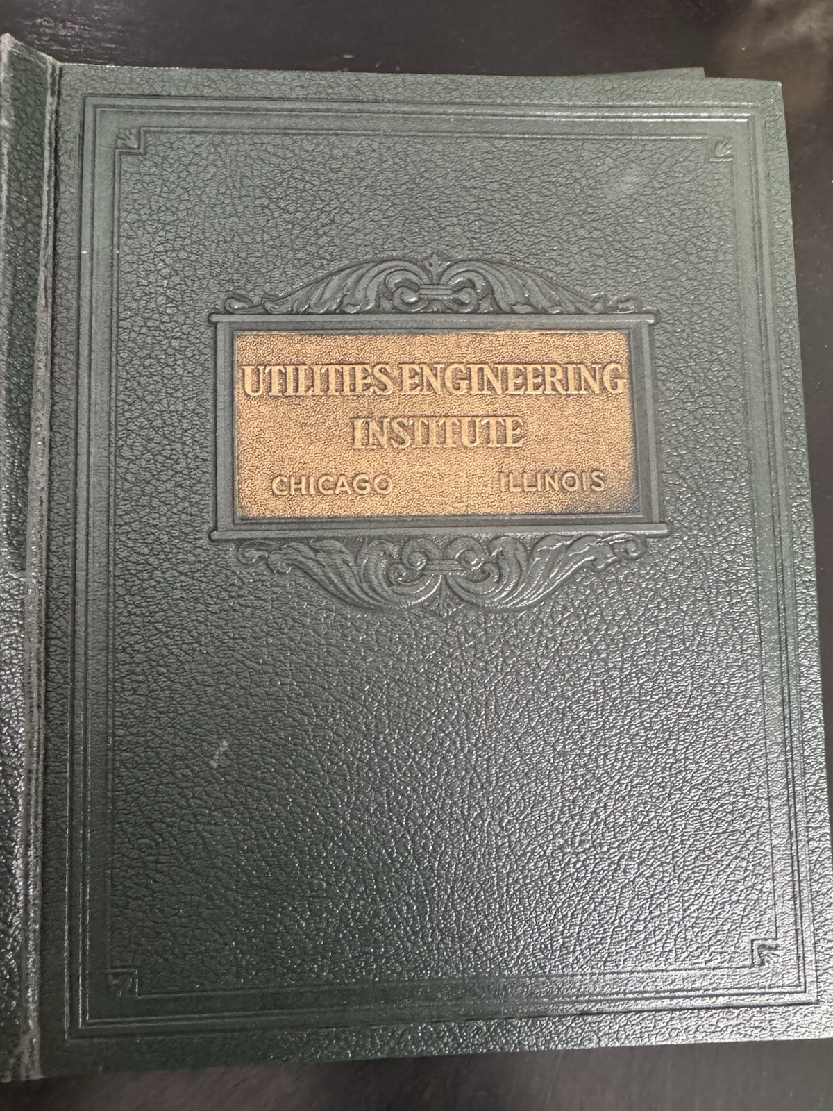 Vintage 1950's Utilities Engineering Chicago Institute Illinois Refrigeration
