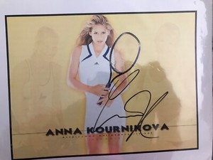 Anna Kournikova SIGNED AUTOGRAPHED 8x10 PHOTO