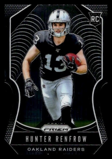 2019 Panini Prizm #357 Hunter Renfrow Rookie Raiders