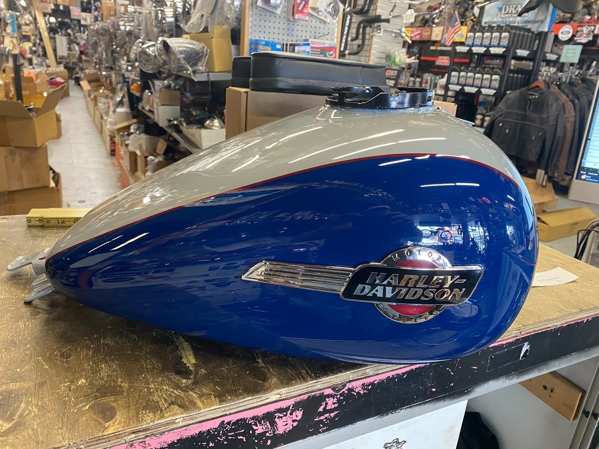 Harley-Davidson タンク 黒/赤/青 Harley-Davidson タンク 黒/赤/青 - パーツオンライン ショップ