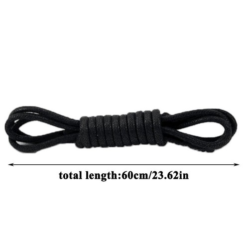 Unisex Waxed Coloured Shoelaces For Leather Shoe Lace Round Strings Short Boot* - Bild 4 von 35