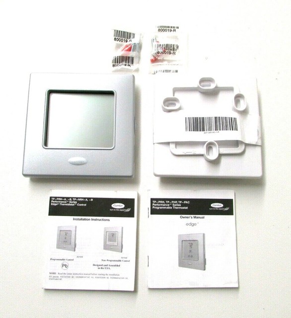 Carrier Edge Thermostat Installation Manual Carrier Edge Thermostat Installation Manual