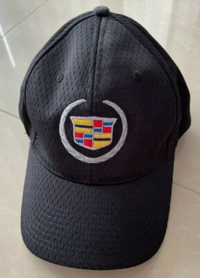 Cadillac Car Black Port Authority Men's Cap Hat Adjustable Strapback OSFA