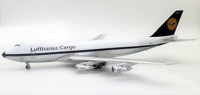 航空機・ヘリコプター Lufthansa Cargo Boeing 747-200F 1:500 Boeing 747-200F Lufthansa Cargo D-ABZF With Stand 1:200 New