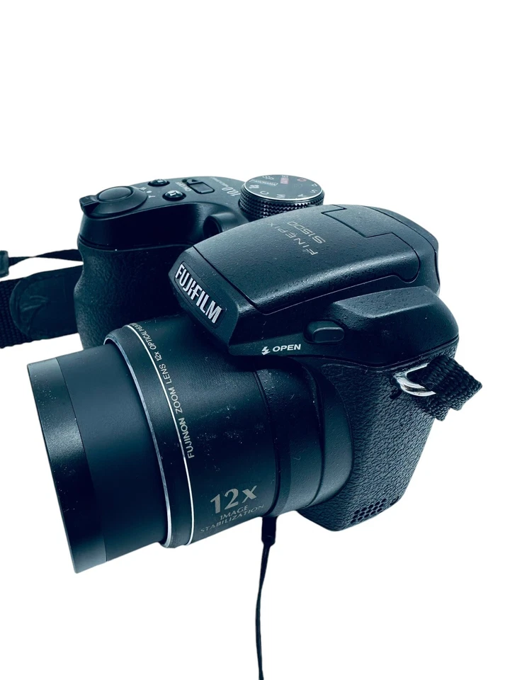 Cámara puente digital FUJIFILM FinePix S1500 10 MP zoom 12x - pantalla LCD dañada Foto 3 de 4