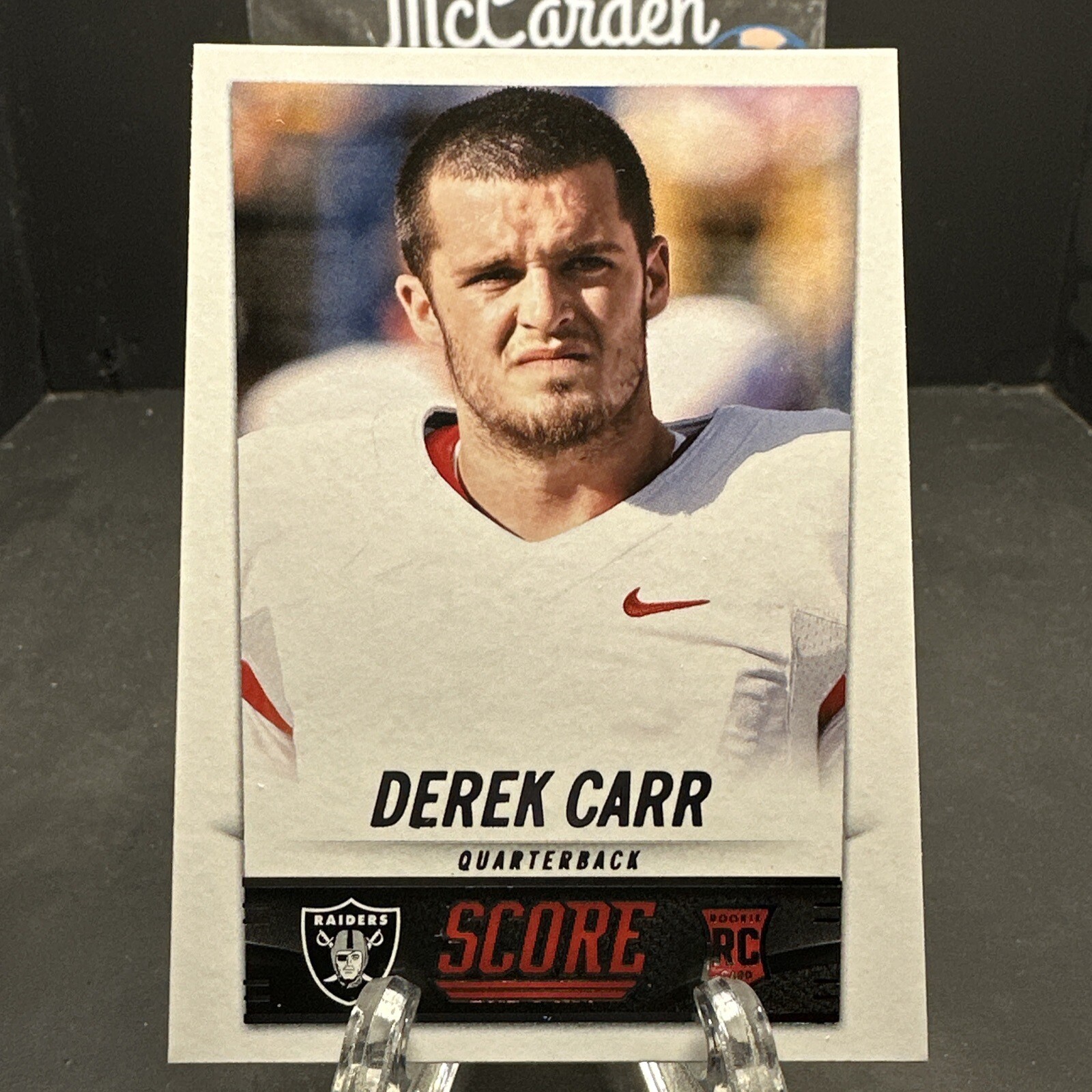 2014 Score Derek Carr #364 Rookie RC Los Vegas Raiders
