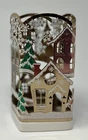 NEW BATH & BODY WORKS GOLD VILLAGE SCENE GENTLE FOAMING HAND SOAP SLEEVE HOLDER