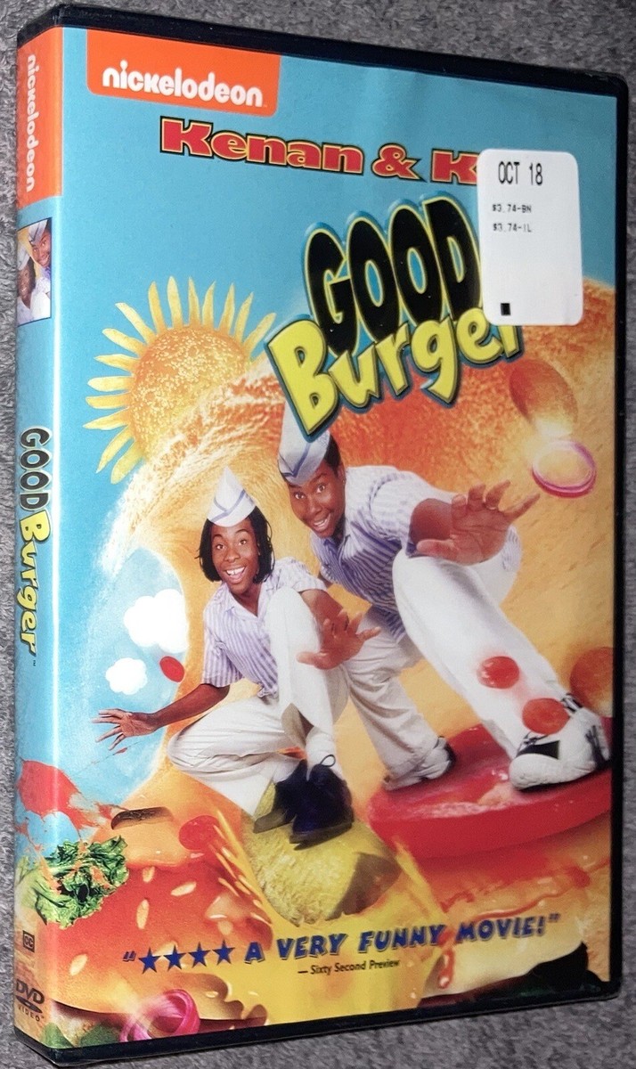 Good Burger DVD Kel Mitchell Kenan Thompson Sinbad Shaq George Good Burger DVD Kel Mitchell Kenan Thompson Sinbad Shaq George