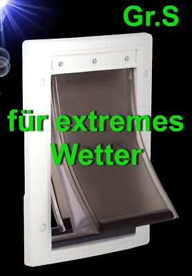 Hunde Katzen    GR.S EXTREM WETTER HUNDEKLAPPE KATZENKLAPPE Katzentür Hundetür