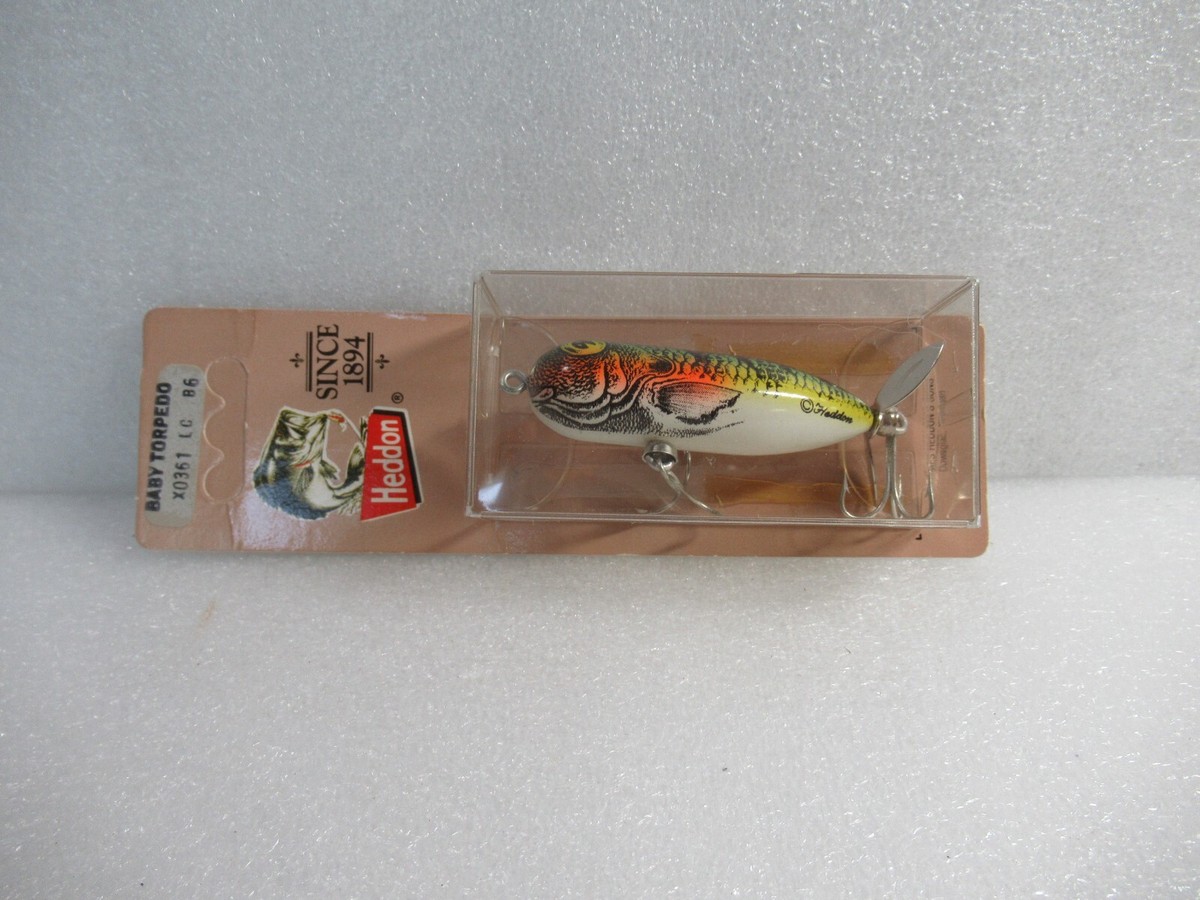 VINTAGE HEDDON RARE PACKAGE NOS BABY TORPEDO XD361 LC