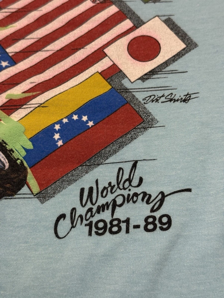 1990 ORIGINAL Motocross des Nations Vintage T-Shirt Supercross