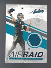 2017 Panini Absolute Air Raid Materials /175 Blake Bortles #19